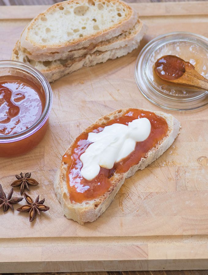 marmellata di susine gialle e anice stellato