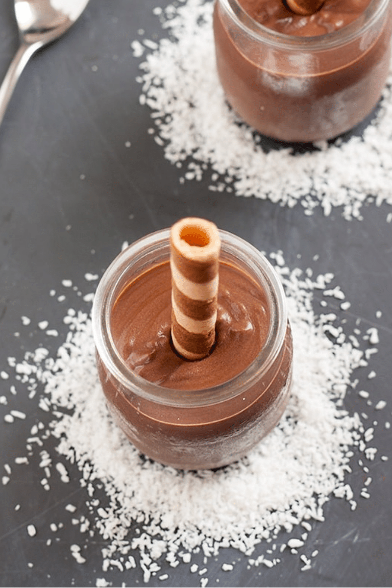 Crema al cacao e al latte di cocco