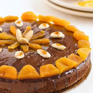 Torta al cacao e olio extravergine