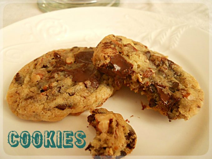 Cookies al cioccolato e noci pecan
