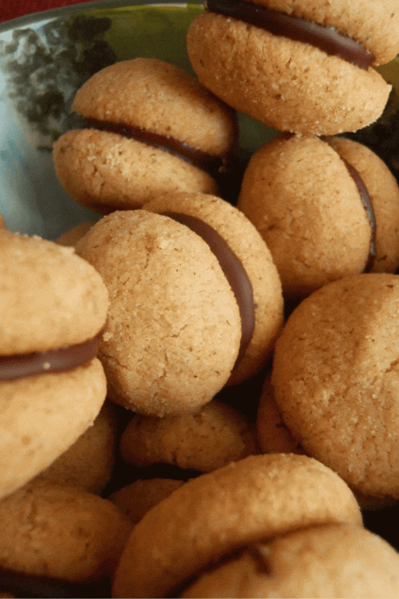 rezept baci dama italienische kekse