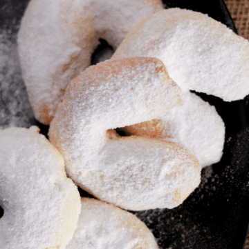 vanillekipferl biscotti natale