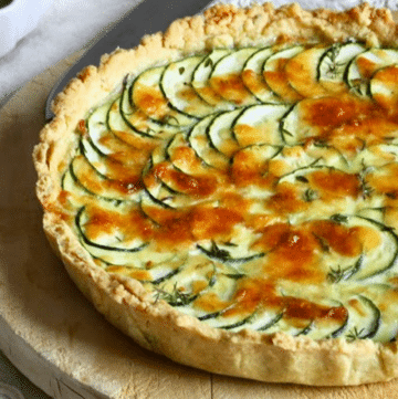Crostata di zucchine
