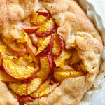Französiche Pfirsich-Tarte (Galette)