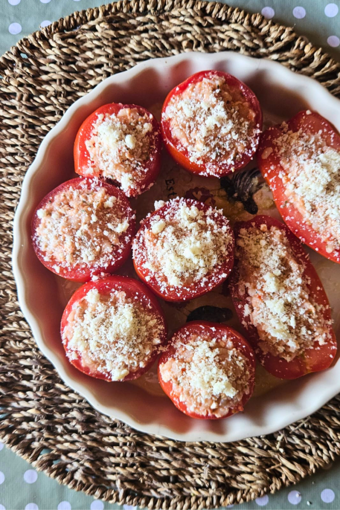 Gefüllte Tomaten mit Reis