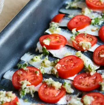 sarde gratinate
