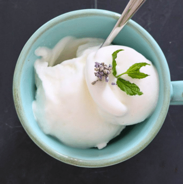 sorbetto lavanda