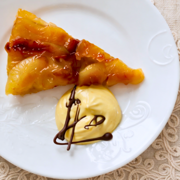 tarte tatin mele zabaione