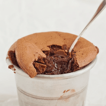 Flan cioccolato fondente