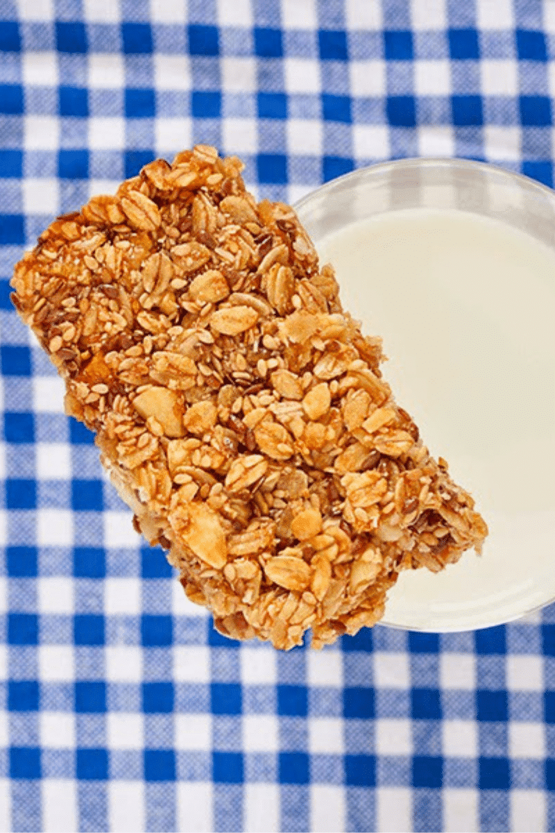 Barrette al muesli fatte in casa