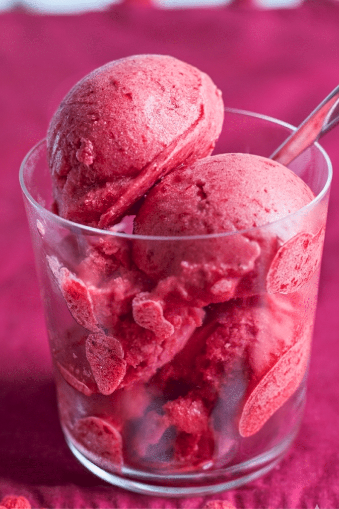 ricetta Sorbetto alle susine rosse