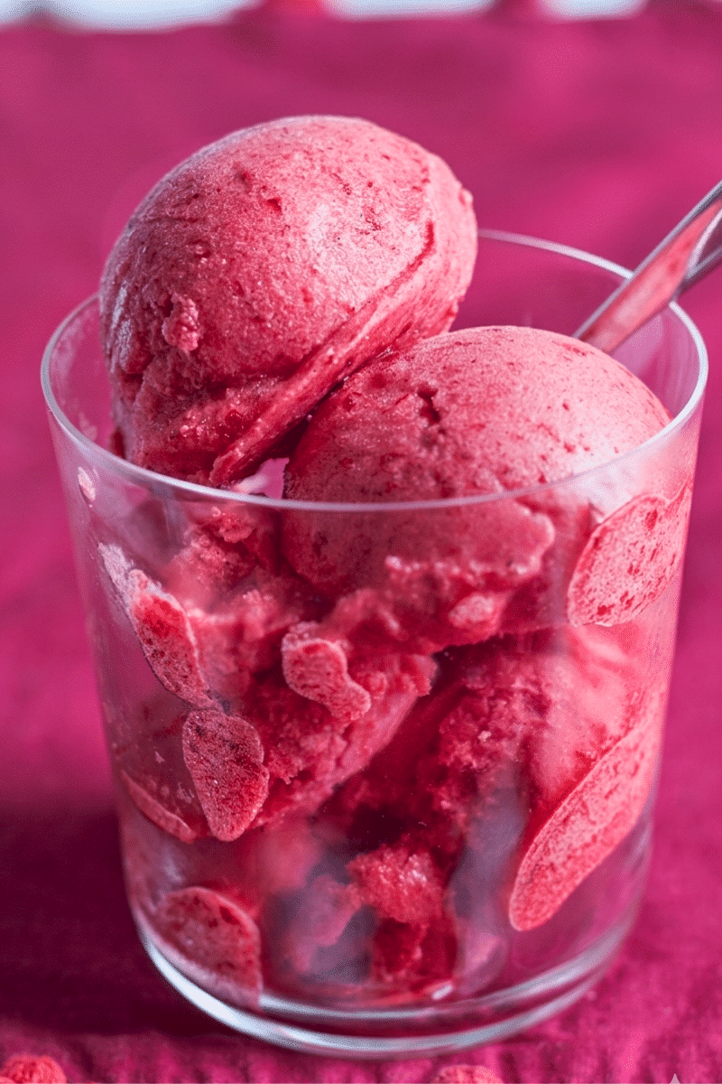 ricetta Sorbetto alle susine rosse