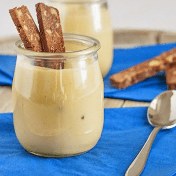 Crema leggera allo zenzero vaniglia