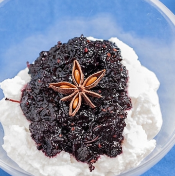 confettura gelsi anice