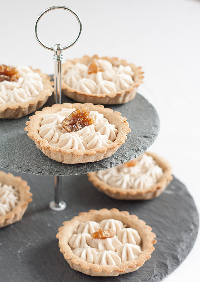 Crostata alla mousse di marroni