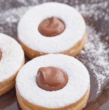 ricetta Biscotti occhi di bue