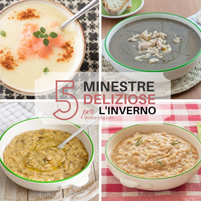5 minestre da fare d'inverno