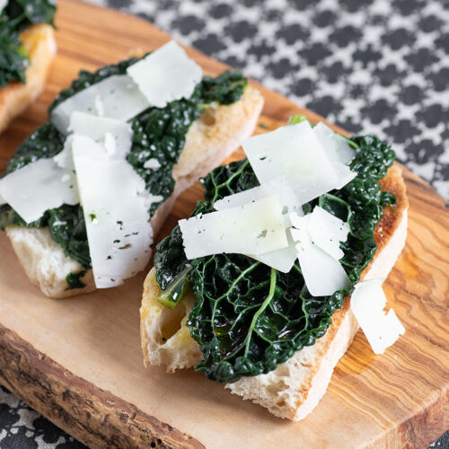 Toskanische Schwarzkohl-Crostini