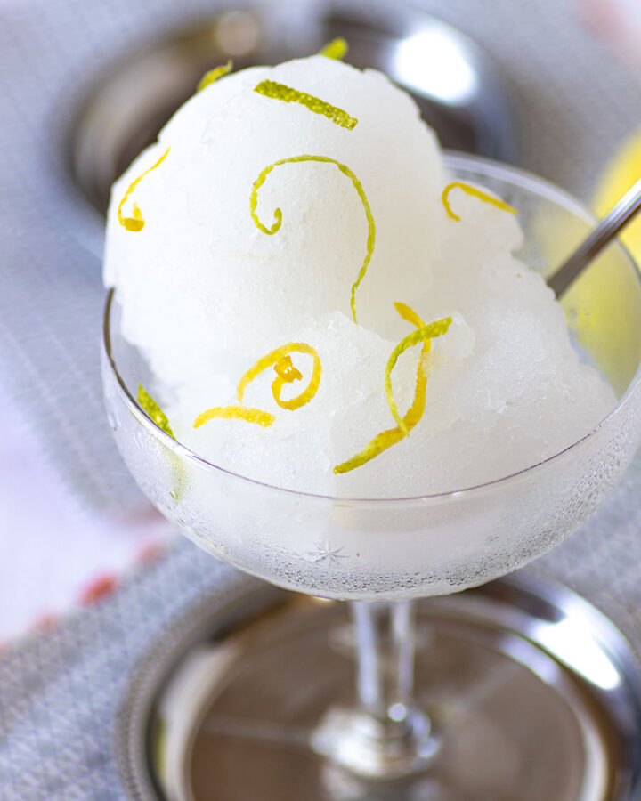sorbetto gin tonic ricetta