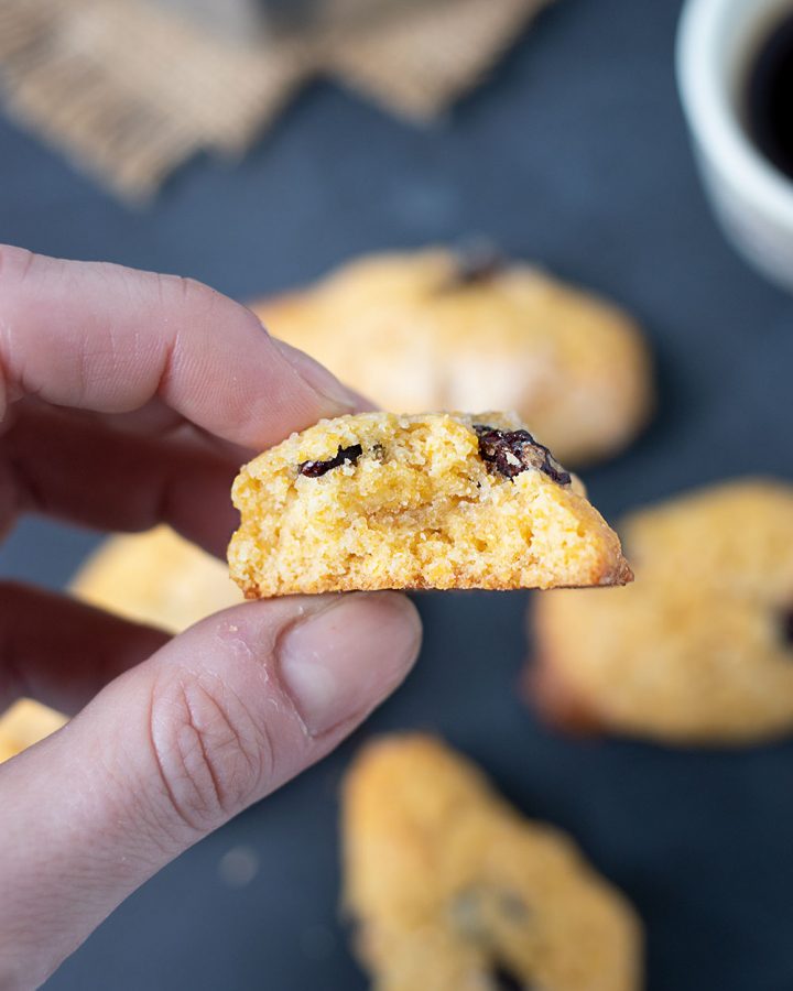 biscotti con farina di mais