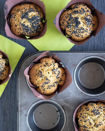 Muffin al tè matcha