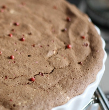 torta cioccolato pepe rosa ricetta
