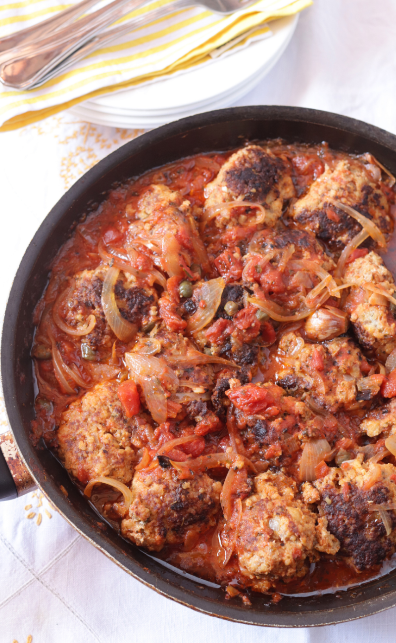 polpette manzo ricotta