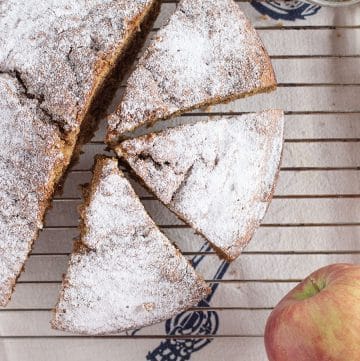 Rezept Apfelkuchen mit Apfelschalen