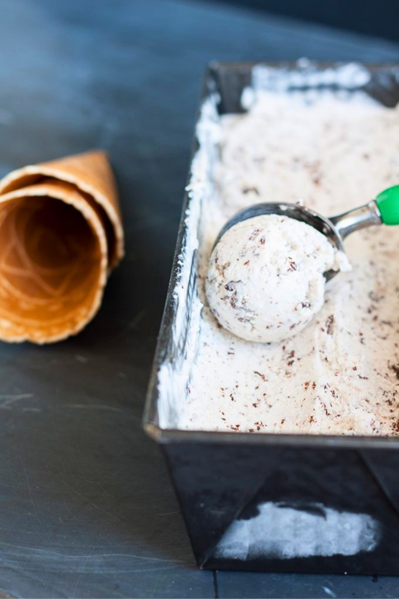 ricetta stracciatella al cocco